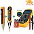 Kit 3 em 1 Multímetro Profissional + Caneta Detector tensão + Chave Teste Digital Corrente Voltagem - Imagem 1