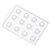 Forma PVC 454 - Quadrado Cruzado - Imagem 1