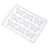 Forma PVC 1192 - Borboletinhas - Imagem 1