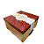 NT62 - Caixa 27X27X15,5CM Estampa floral - Imagem 1