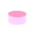 Caixa Redonda Rosa Bebê 12cm - Imagem 1