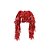 Pe- Peruca Metalizada 32cm C/1 Un  - Vermelho - Imagem 1