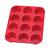 Forma de Silicone Cor Sortida Cupcake - 12 cav - Imagem 1
