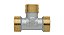 Tee Macho Roscar 16/20Mm X 1/2 Gás, Emmeti - Imagem 1