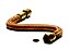 Flexível para Gás Tomback GLP/GN Macho 3/4xFêmea 3/4 40cm - Imagem 1