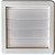 Grade Externa Auto fechante para Exaustor Axial 4" 100mm - Imagem 1
