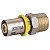 Conector Macho Para Gas 16Mm X 1/2 Prensar Multi Gás, Emmeti - Imagem 1