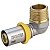 Cotovelo Macho Para Gas 20Mm X 3/4 Prensar Multi Gás, Emmeti - Imagem 1