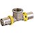 Tee Femea Para Gas 20Mm X 1/2 Multi Gás, Emmeti - Imagem 1