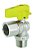 Registro Esfera Angular Para Gas 1/2"Mf, Emmeti - Imagem 1