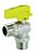 Registro Esfera Angular Para Gas 1/2"Mm, Emmeti - Imagem 1