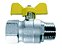 Registro Esfera Mxf-Bo Para Gas 1/2" Bsp, Emmeti - Imagem 1