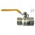 Registro Esfera Ff-Alavanca Para Gas 1.1/4" Bsp, Emmeti - Imagem 1