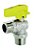 Registro Esfera Angular Gas 1/2"Mm, Emmeti - Imagem 1