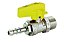 Registro Esfera Reta Para Gas 1/2"Mxbm, Emmeti - Imagem 1