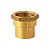 Conector Latão Fêmea Bronze Ramo B 104 RF 4" - Imagem 1