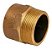 Conector Latão Macho Conector Bronze Ramo B 35 RM 1.1/4" Com - Imagem 1