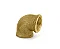Cotovelo Latão Bronze Ramo RF 3/4" RF 3/4" - Imagem 1
