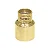 Redução Latão Bronze Ramo P 42 B 15 Com Anel De Solda - Imagem 1