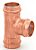 Tee Cobre Ramo B 15 B 15 Com Anel De Solda - Imagem 1