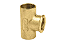 Tee Latão Bronze Ramo B 28 B 1" - Imagem 1