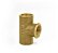 Tee Redução Centra Bronze Ramo B 54 B 1" - Imagem 1