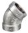 Cotovelo 45 3/8 NPT Alta Pressao Tupy Preto - Imagem 1