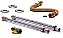 Kit Ligação 40cm Água MF 3/4 x Gás MF-1/2" com Registro Reto - Imagem 2
