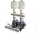 Pressurizadores Inversor De Frequência Duplo 2,0CV TSP-4-3DC - Imagem 1