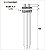 Resistencia ROSCA 2" Com Caneca U3 700MM 7KW 220/380V - Imagem 2