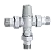 Misturador Termostatico 3/4" Nhs R30-50°C Caleffi Cinza - Imagem 1