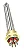 Resistencia ROSCA 2" U 3  9KW 220/380V - Imagem 3