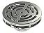 Dreno Lateral Redondo 50Mm Inox 316 Encaixe Marca Industek - Imagem 3
