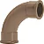 Curva Pvc Soldavel 90 X 40Mm Amanco - Imagem 1