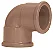 Joelho Pvc Soldavel 90 X 50 Amanco Amanco - Imagem 1