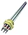 Resistencia Rosca 1 1/2 U3 8,2X250mm 6Kw 220/380V - Imagem 1