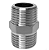 Niple Inox 304 Bsp 2.1/2 - Imagem 1