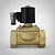 Valvula Solenoide Latão Vedação Nbr 2/2 Vias Conexão 2 Pol. - Imagem 1