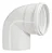 Joelho Pvc Esgoto 90X50Mm PlasTubos - Imagem 1