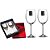 Kit Paixão Red Caixa 2 Taças Cristal Bohemia P/ Vinho 450 ml Boccati - Imagem 1