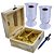 Kit Bar com 2 Taças Whisky Caneta Crown Caixa de Madeira Riedel - Imagem 1