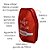 Cooler Térmico Bolsa Térmica Vermelha com Gel Vinho Espumant - Imagem 2