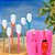 Kit Ice Bag Rosa Flash e 6 Taças Espumantes Hastes Coloridas - Imagem 5
