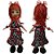 Kit Boneca Bolsa EVA Fashion Evento de Festa Vestido Tecido - Imagem 4