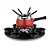 Conjunto Fondue Inox Cervinia Carroussel Vermelho 18 peças - Imagem 1