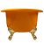 Champanheira Banheira Veuve King Laranja 22,5 Litros PS - Imagem 4