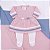 Saída de Maternidade Menina Berlin Vestido Tricot 3 Peças - Imagem 6
