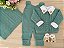 Saída de Maternidade Menino Jersey Tricot 5 Peças Completa - Imagem 5