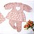 Saída de maternidade menina Adila tricot 3 peças - Imagem 3