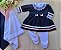 Saída de Maternidade Menina Berlin Vestido Tricot 4 Peças - Imagem 4